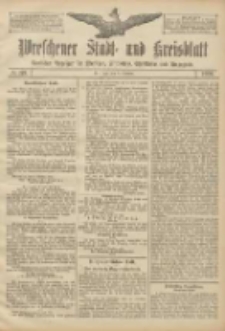 Wreschener Stadt und Kreisblatt: amtlicher Anzeiger für Wreschen, Miloslaw, Strzalkowo und Umgegend 1906.10.11 Nr119