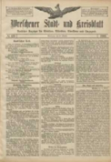 Wreschener Stadt und Kreisblatt: amtlicher Anzeiger f&uuml;r Wreschen, Miloslaw, Strzalkowo und Umgegend 1906.10.20 Nr123