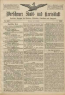 Wreschener Stadt und Kreisblatt: amtlicher Anzeiger für Wreschen, Miloslaw, Strzalkowo und Umgegend 1906.10.20 Nr123