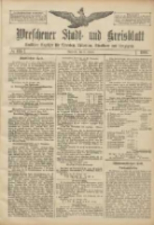 Wreschener Stadt und Kreisblatt: amtlicher Anzeiger f&uuml;r Wreschen, Miloslaw, Strzalkowo und Umgegend 1906.10.25 Nr125