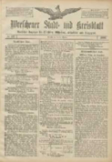Wreschener Stadt und Kreisblatt: amtlicher Anzeiger f&uuml;r Wreschen, Miloslaw, Strzalkowo und Umgegend 1906.10.30 Nr127