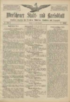 Wreschener Stadt und Kreisblatt: amtlicher Anzeiger f&uuml;r Wreschen, Miloslaw, Strzalkowo und Umgegend 1906.11.13 Nr133