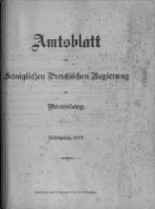 Amtsblatt der K&ouml;niglichen Preussischen Regierung zu Bromberg. 1917.01.06 No.1