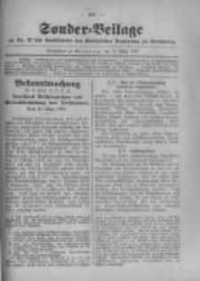 Amtsblatt der Königlichen Preussischen Regierung zu Bromberg. 1917.03.17 No.11