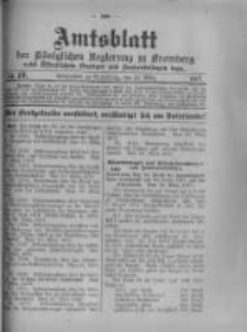 Amtsblatt der Königlichen Preussischen Regierung zu Bromberg. 1917.03.31 No.13