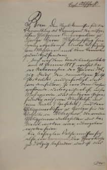 List Konsystorza Jeneralnego Arcybiskupiego 09.05.1901