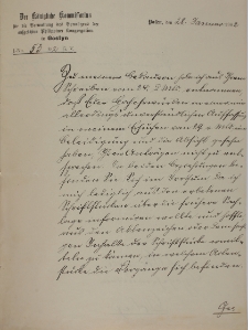 List do ks. Olszewskiego 28.01.1902