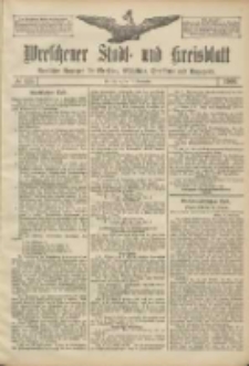 Wreschener Stadt und Kreisblatt: amtlicher Anzeiger für Wreschen, Miloslaw, Strzalkowo und Umgegend 1906.11.17 Nr135