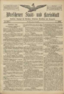 Wreschener Stadt und Kreisblatt: amtlicher Anzeiger f&uuml;r Wreschen, Miloslaw, Strzalkowo und Umgegend 1906.11.20 Nr136