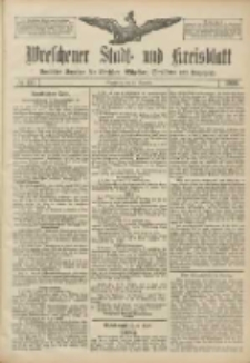 Wreschener Stadt und Kreisblatt: amtlicher Anzeiger f&uuml;r Wreschen, Miloslaw, Strzalkowo und Umgegend 1906.11.21 Nr137