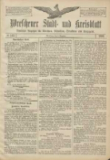 Wreschener Stadt und Kreisblatt: amtlicher Anzeiger f&uuml;r Wreschen, Miloslaw, Strzalkowo und Umgegend 1906.12.04 Nr142