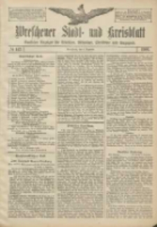 Wreschener Stadt und Kreisblatt: amtlicher Anzeiger f&uuml;r Wreschen, Miloslaw, Strzalkowo und Umgegend 1906.12.06 Nr143