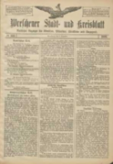 Wreschener Stadt und Kreisblatt: amtlicher Anzeiger f&uuml;r Wreschen, Miloslaw, Strzalkowo und Umgegend 1906.12.08 Nr144