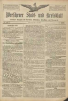 Wreschener Stadt und Kreisblatt: amtlicher Anzeiger f&uuml;r Wreschen, Miloslaw, Strzalkowo und Umgegend 1906.12.15 Nr147
