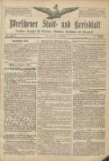 Wreschener Stadt und Kreisblatt: amtlicher Anzeiger für Wreschen, Miloslaw, Strzalkowo und Umgegend 1906.12.15 Nr147