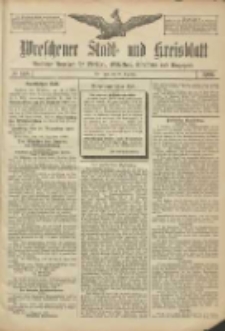 Wreschener Stadt und Kreisblatt: amtlicher Anzeiger f&uuml;r Wreschen, Miloslaw, Strzalkowo und Umgegend 1906.12.18 Nr148