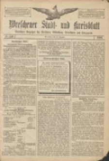 Wreschener Stadt und Kreisblatt: amtlicher Anzeiger f&uuml;r Wreschen, Miloslaw, Strzalkowo und Umgegend 1906.12.22 Nr150