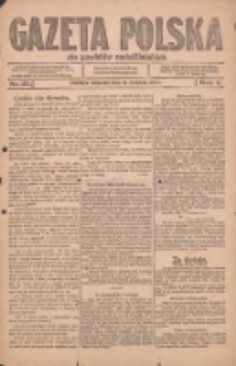 Gazeta Polska dla Powiat&oacute;w Nadwiślańskich 1920.04.29 R.1 Nr27