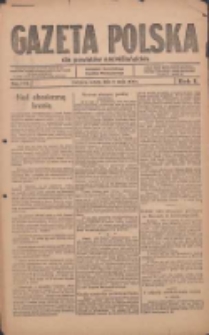 Gazeta Polska dla Powiat&oacute;w Nadwiślańskich 1920.05.08 R.1 Nr34