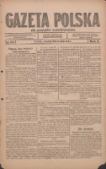 Gazeta Polska dla Powiat&oacute;w Nadwiślańskich 1920.05.13 R.1 Nr38