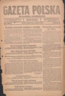 Gazeta Polska dla Powiat&oacute;w Nadwiślańskich 1920.08.06 R.1 Nr108