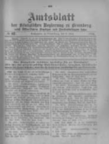 Amtsblatt der K&ouml;niglichen Preussischen Regierung zu Bromberg. 1918.07.06 No.27