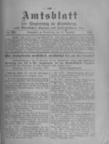 Amtsblatt der K&ouml;niglichen Preussischen Regierung zu Bromberg. 1918.12.14 No.50