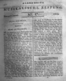 Allgemeine Musikalische Zeitung. 1808 Jahrg.10 no.17