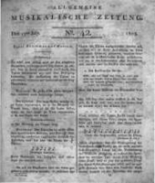 Allgemeine Musikalische Zeitung. 1808 Jahrg.10 no.42