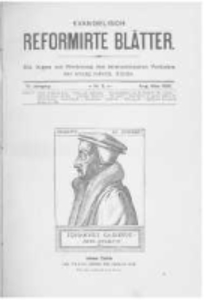 Evangelisch Reformirte Blätter. 1896 Jg.6 nr3