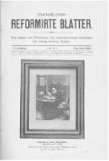 Evangelisch Reformirte Bl&auml;tter. 1896 Jg.6 nr4