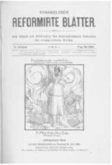 Evangelisch Reformirte Bl&auml;tter. 1896 Jg.6 nr5