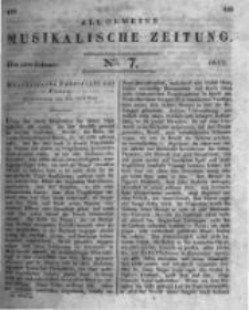 Allgemeine Musikalische Zeitung. 1817 no.7