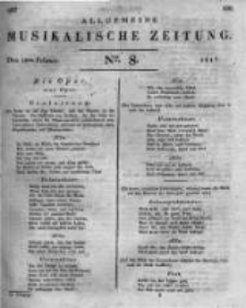 Allgemeine Musikalische Zeitung. 1817 no.8