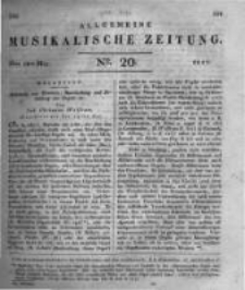 Allgemeine Musikalische Zeitung. 1817 no.20