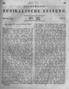Allgemeine Musikalische Zeitung. 1817 no.23