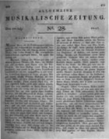 Allgemeine Musikalische Zeitung. 1817 no.28