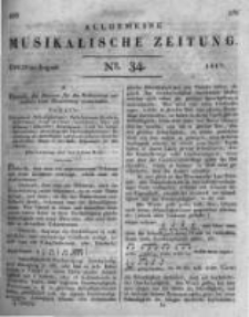 Allgemeine Musikalische Zeitung. 1817 no.34