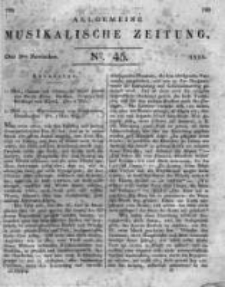 Allgemeine Musikalische Zeitung. 1817 no.45
