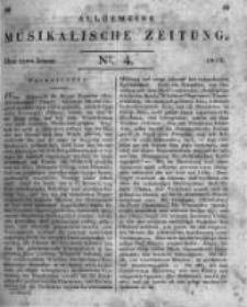 Allgemeine Musikalische Zeitung. 1823 no.4