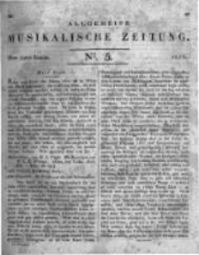 Allgemeine Musikalische Zeitung. 1823 no.5