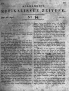 Allgemeine Musikalische Zeitung. 1823 no.14