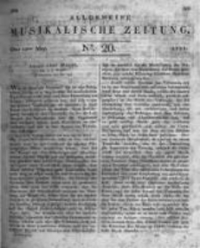Allgemeine Musikalische Zeitung. 1823 no.20