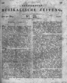 Allgemeine Musikalische Zeitung. 1823 no.23