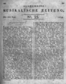 Allgemeine Musikalische Zeitung. 1823 no.25