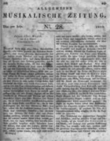 Allgemeine Musikalische Zeitung. 1823 no.28