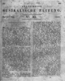 Allgemeine Musikalische Zeitung. 1823 no.30