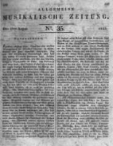 Allgemeine Musikalische Zeitung. 1823 no.35