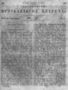 Allgemeine Musikalische Zeitung. 1823 no.37