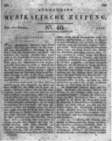 Allgemeine Musikalische Zeitung. 1823 no.40